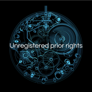 Unregistered prior rights